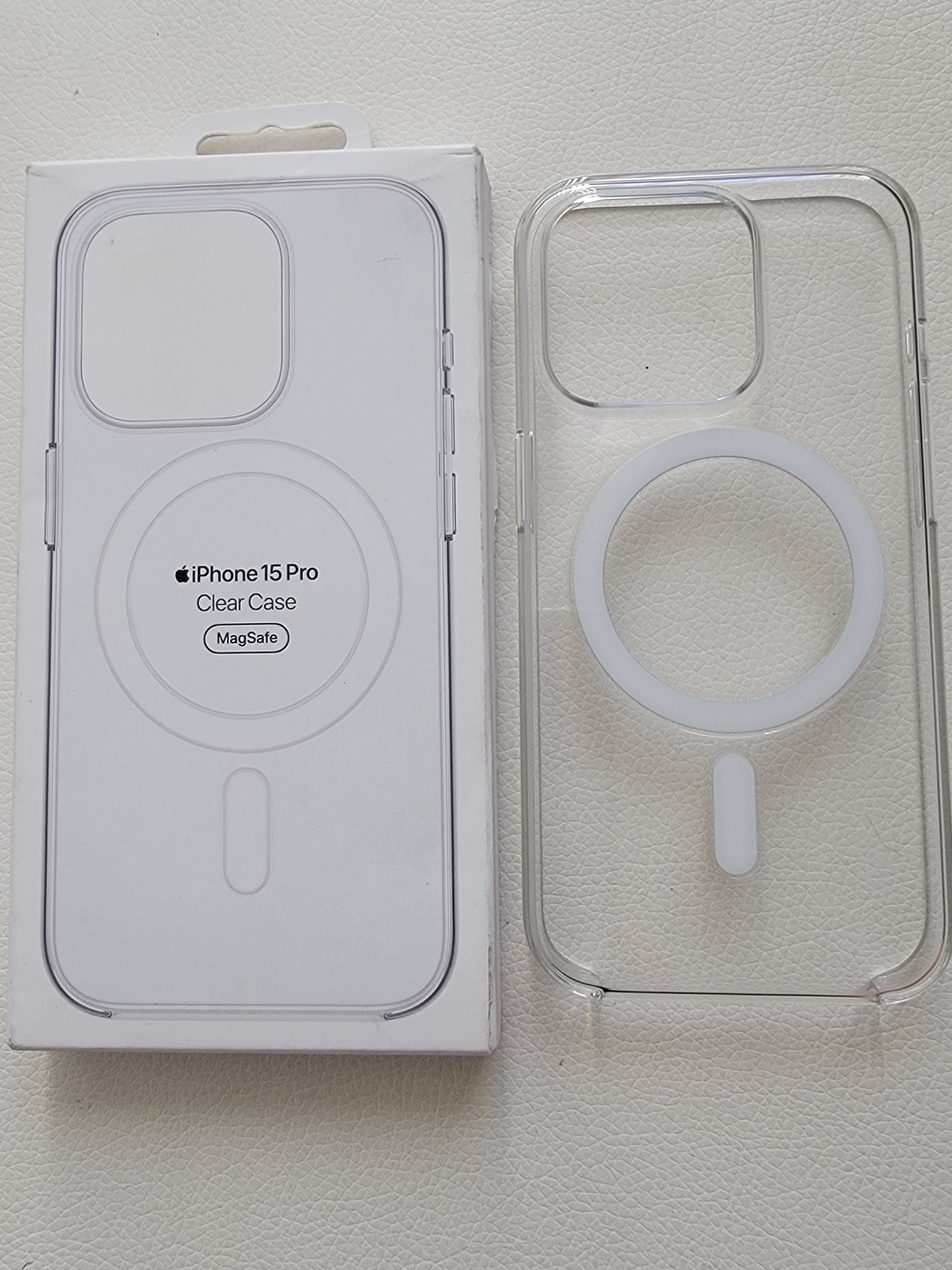 Apple Original Clear MagSafe iPhone 15 Pro Case